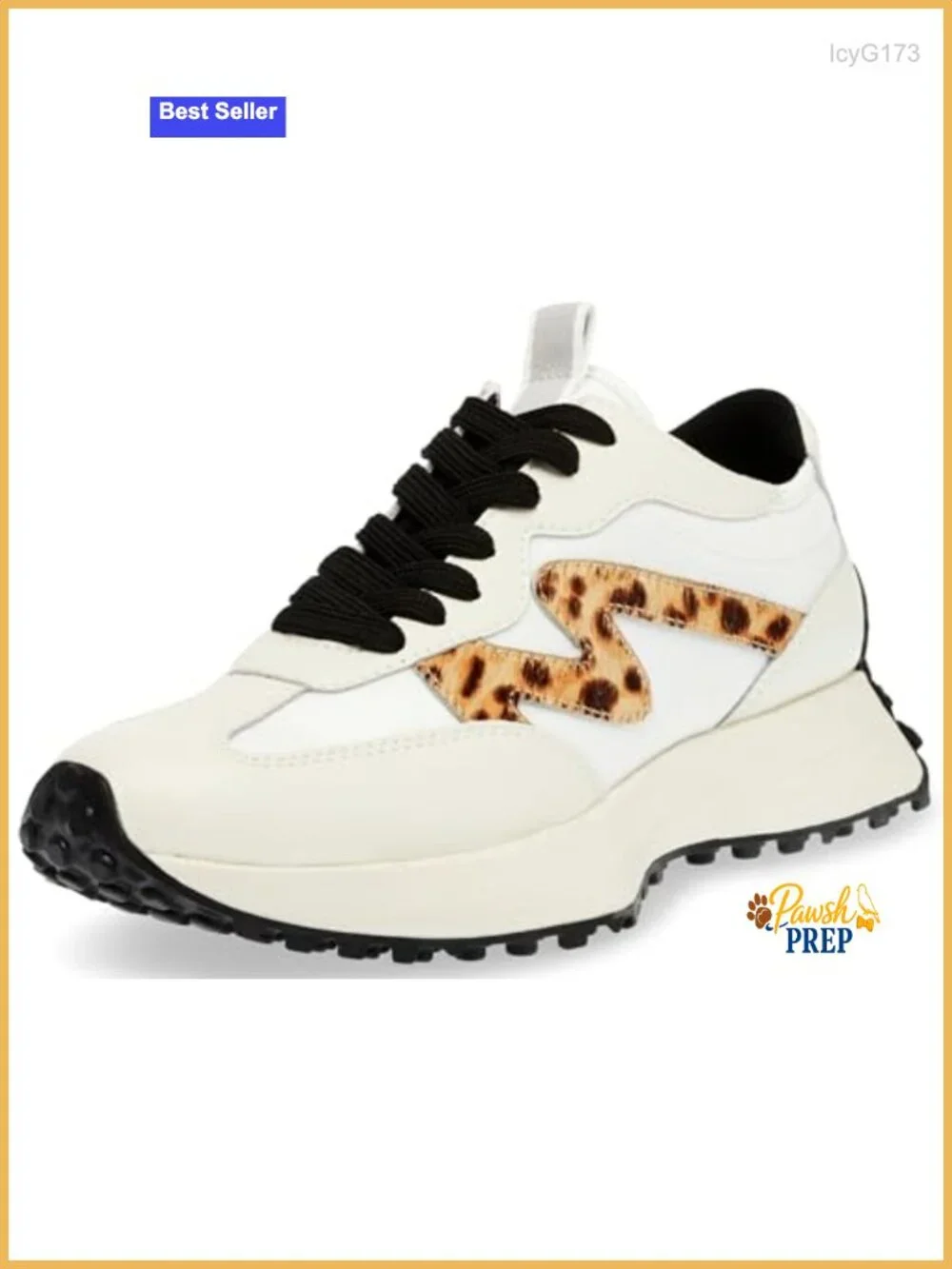 Women's Retro Fashion Sneakers with Textile Upper and Synthetic Sole